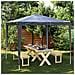 Gazebo Professionale 2,5x2,5 m Antracite 90 g /m² - Foto miniatura 6