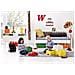 5005711 Cassetto-mattoncino Portaoggetti a 4 Bottoncini Colore Nero - Foto miniatura 4