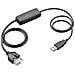 202578-01, USB, 2.5 mm + RJ-11, Nero, Maschio / maschio - Foto miniatura 1