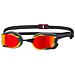 Goggle Color Raptor Hcb Mirror Regular Nero / grigio Specchiata Rosso - Foto miniatura 1