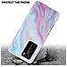 Custodia Compatibile Con Huawei P40 Pro In Marmo Rosa Bianco No. 15 - Coperchio Protettivo In Silicone Tpu Con Motivo A Mosaico - Foto miniatura 4