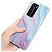 Custodia Compatibile Con Huawei P40 Pro In Marmo Rosa Bianco No. 15 - Coperchio Protettivo In Silicone Tpu Con Motivo A Mosaico - Foto miniatura 5