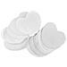 Slowfall Confetti Hearts 55x55mm, White, 1kg - Foto miniatura 1