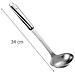 Mestolo Da Zuppa, In Acciaio Inox, 34 Cm - Foto miniatura 7