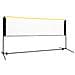 Rete Da Badminton Regolabile 300x103x94-158 Cm In Metallo - Foto miniatura 1