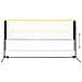 Rete Da Badminton Regolabile 300x103x94-158 Cm In Metallo - Foto miniatura 3