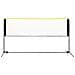 Rete Da Badminton Regolabile 300x103x94-158 Cm In Metallo - Foto miniatura 6
