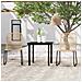 Set Mobili Da Pranzo Da Giardino 3 Pz Rovere - Foto miniatura 1