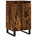 Credenza Rovere Fumo 40x35x70 Cm In Legno Multistrato - Foto miniatura 2