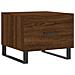 Tavolino Da Salotto Rovere Marrone 50x50x40cm Legno Multistrato - Foto miniatura 2