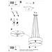 Lampadario Skala 50 Bianco Sl. 0757 - Minimalista Lampadari Bianco 102x50x50 Cm - Foto miniatura 5