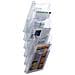 Espositore Da Bancone Archivo 2000 Archiplay Muro Polistirene 19 X 23,5 X 68,5 Cm Trasparente Verticale 6 Scompartimenti - Foto miniatura 1