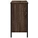 Mobile Lavabo Bagno Rovere Marrone 80x30x60cm Legno Multistrato - Foto miniatura 5