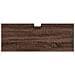 Mobile Lavabo Bagno Rovere Marrone 80x30x60cm Legno Multistrato - Foto miniatura 6