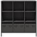 Credenza Nera 101,5x39x103,5 Cm In Acciaio - Foto miniatura 8