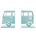 Bookend Vintage Van - Blue - Foto miniatura 1