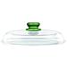 Coperchio Les Accessoires - Verde - Vetro Borosilicato - 16x16x3 Cm - Foto miniatura 1