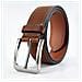 Cintura In Pelle Elegante 120 Cm Brown - Foto miniatura 6