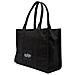 The Large Tote Black Borse Tote Cotone Borse Donna Nero Eu One Size, M0016156 - Foto miniatura 2
