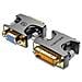 ECFB0 adattatore per inversione del genere dei cavi DVI (24+5) VGA Nero - Foto miniatura 1