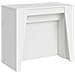 Consolle allungabile 90x48/296 cm Bakari bianco frassino - Foto miniatura 1