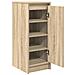 Scarpiera Rovere Sonoma 29,5x34x76 cm in Legno Multistrato - Foto miniatura 2