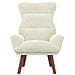 Poltrona Rilassante Cream Velvet - Foto miniatura 4