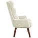 Poltrona Rilassante Cream Velvet - Foto miniatura 5