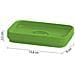 Portasapone D'appoggio In Plastica Riciclata 6398 Serie Seventy Verde Pistacchio - Foto miniatura 2