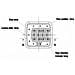 Fanale Posteriore Sx 25 Led 12-24v 106,5x98,8x35mm - Foto miniatura 3