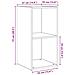 Set di mobili TV 8 pz Rovere artigianale Legno ingegnerizzato - Foto miniatura 9