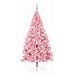 Albero di Natale artificiale con luci integrate Rosa 180 cm PVC - Foto miniatura 3