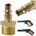 Adattatore Universale M22 Per Tubo Compatibile Con Idropulitrici Patriot, Daewoo, Bort, Yili - Ottone, Filettatura M22x1,5, Montaggio Rapido - Foto miniatura 1