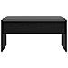 Panca per ingresso con cuscino Rovere Nero 83 x 38 x 40 cm - Foto miniatura 5