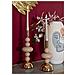Portacandele Galaxy Rosa E Oro Set 2 Pezzi Ø10x22 E Ø10x30 Cm - Foto miniatura 4
