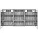 Set di Armadi da Bagno con porta 3 pcs 120 x 10,5 x 60,5 cm - Foto miniatura 7