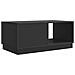Tavolino da salotto Nero 90 x 50 x 37 cm Legno ingegnerizzato - Foto miniatura 6