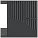 Tavolino da salotto Nero 90 x 50 x 37 cm Legno ingegnerizzato - Foto miniatura 8