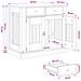 Mobile da cassa per cani Rovere Sonoma 90 x 47,5 x 80 cm - Foto miniatura 8