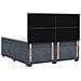Letto box spring con materasso Grigio Scuro 200 x 200 cm - Foto miniatura 8