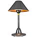 Riscaldatore Da Patio Pd1500 Grigio Scuro 1500 W 333299 - Foto miniatura 4