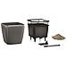Fioriera QUADRO LS 28 ALL-IN-ONE Carbone 16143 - Foto miniatura 5