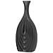 Vaso Decorativo Alto Colore Nero 39cm Thapsus - Foto miniatura 6