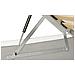Letto contenitore Una piazza e mezza Veronica, Made in Italy, Letto con rivestimento in ecopelle, Apertura frontale, adatto per materasso cm 120x190, Bianco - Foto miniatura 7