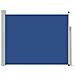 Tenda Laterale Retrattile Per Patio 140x500 Cm Blu - Foto miniatura 2