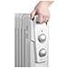 Ra 3736 9 Olio A Costine, Radiatore Mobile Fino A 2000 Watt, Calore Tramite Termostato A Regolazione Continua, Uso Flessibile Grazie Alle 4 Ruote Scorrevoli, Costruzione Slimline, Bianco W - Foto miniatura 3