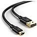Cavo Usb - Mini Usb 480 Mbps 3 M Us132 (nero) - Foto miniatura 1