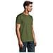 T-shirt Girocollo Da Uomo Modello Imperiale Taglia M Colore Verde Militare - Foto miniatura 3