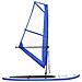Set Tavola Gonfiabile da SUP con Vela Blu e Bianco - Foto miniatura 2