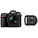 Kit Fotocamera Digitale Reflex D500 Nero Sensore CMOS 20.9MP 4K Ultra HD + Obiettivo AF-S Nikkor 16-80mm - Foto miniatura 1